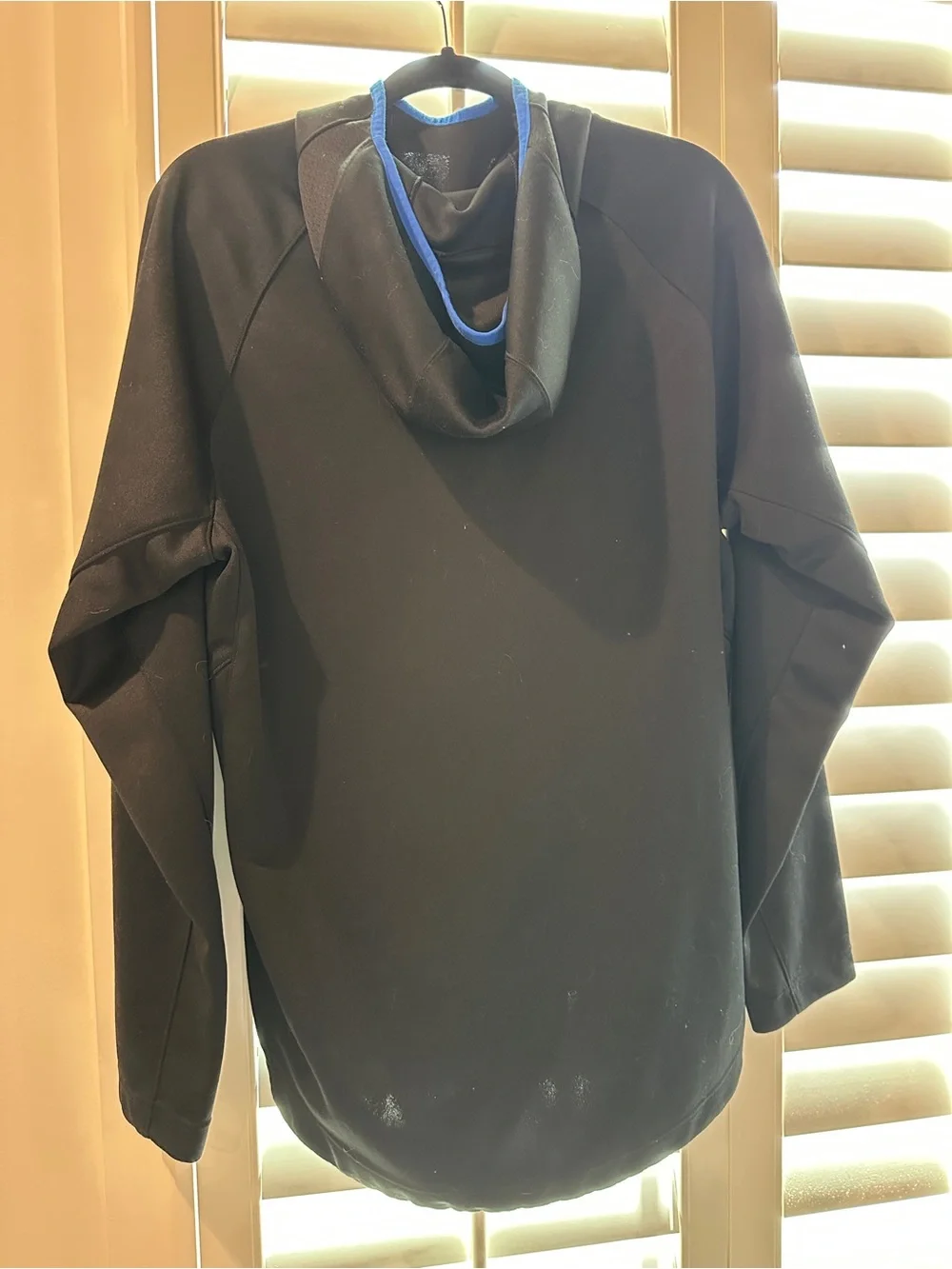 Jordan Black Hoodie with Red Jumpman Logo